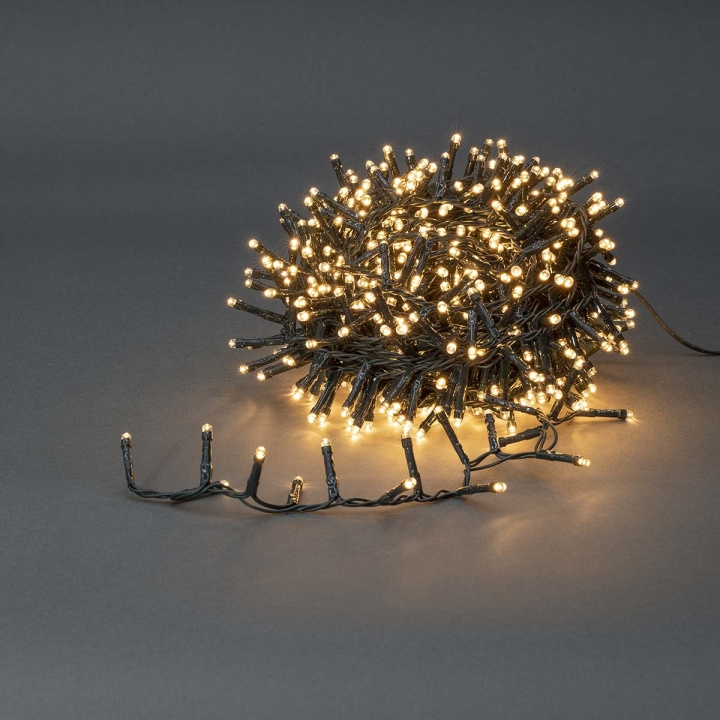 Nedis Christmas Lights | Compact cluster | 400 LED\'s | Warm White | 8.00 m | Light effects: 7 | Indoor & Outdoor | Mains Powered in the group HOME ELECTRONICS / Lighting / Christmas lights at TP E-commerce Nordic AB (C14790)