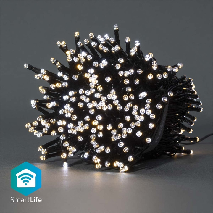 Nedis Smart Christmas lights | Wi-Fi | Warm to Cool White | 400 LED\'s | 20.0 m | Android™ / IOS in the group HOME, HOUSEHOLD & GARDEN / Smart home / Smart Lights at TP E-commerce Nordic AB (C14825)
