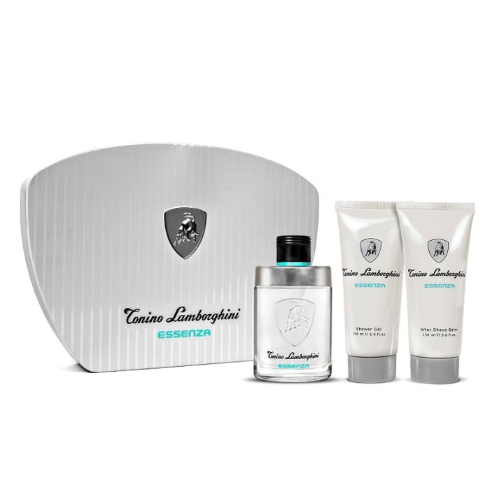 Giftset Lamborghini Essenza Edt 125ml + Aftershave Balm 150ml + Shower Gel 150ml in the group BEAUTY & HEALTH / Gift sets / Gift sets for him at TP E-commerce Nordic AB (C14927)