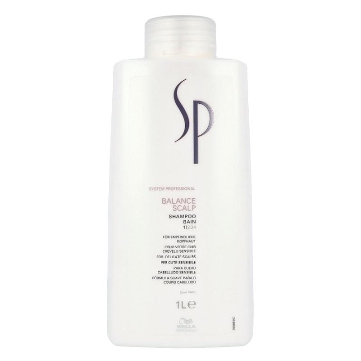 Wella SP Balance Scalp Shampoo 1000 ml in the group BEAUTY & HEALTH / Hair & Styling / Hair care / Schampoo at TP E-commerce Nordic AB (C14969)