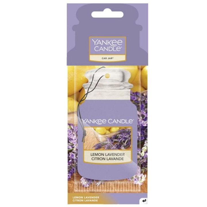 Yankee Candle Car Jar Air Freshener Lemon Lavender in the group BEAUTY & HEALTH / Fragrance & Perfume / Other fragrances / Scented candles at TP E-commerce Nordic AB (C14984)