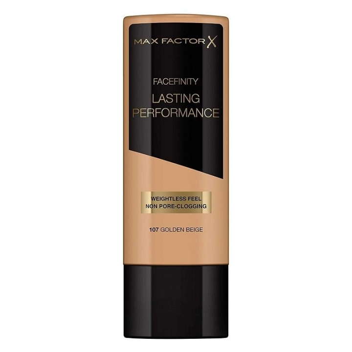 Max Factor Facefinity Lasting Performance 107 Golden Beige 35ml in the group BEAUTY & HEALTH / Makeup / Facial makeup / Foundation at TP E-commerce Nordic AB (C15011)