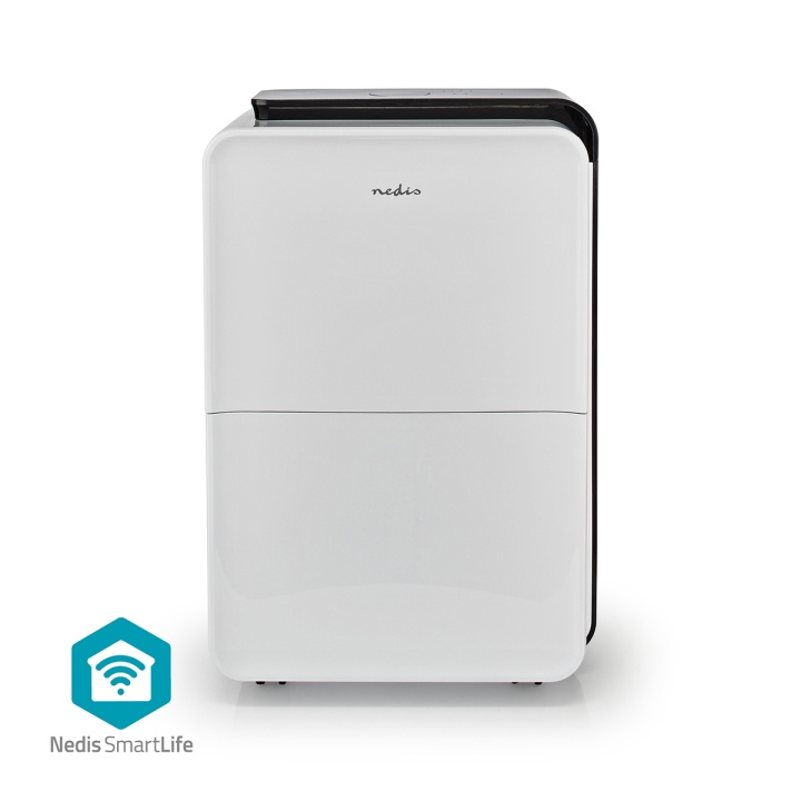 Nedis SmartLife Dehumidifier | Wi-Fi | 30 l/Day | Dehumidification / Continuous / Max+ / Dry laundry / Ventilation | Android™ / IOS | Adjustable hygrostat | 210 m³/h in the group HOME, HOUSEHOLD & GARDEN / Fans & Climate products / Dehumidifiers at TP E-commerce Nordic AB (C15067)