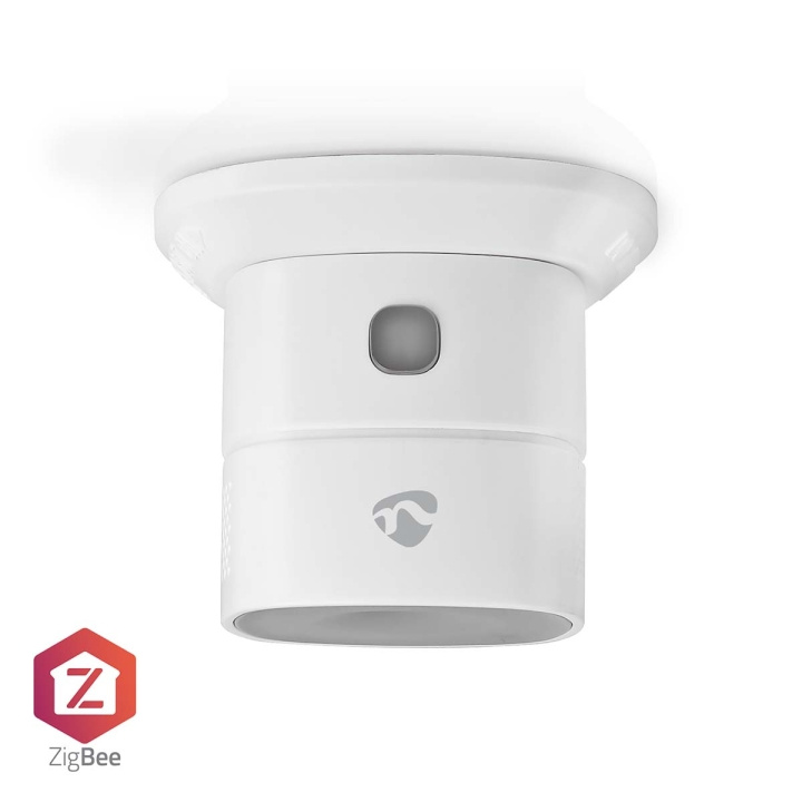 Nedis SmartLife CO Detector | Zigbee 3.0 | Battery Powered | Sensor life cycle: 10 year | EN 50291 | Android™ / IOS | With test button | 85 dB | White in the group HOME, HOUSEHOLD & GARDEN / Alarm & Security / Fire, smoke, gas / Smoke alarms at TP E-commerce Nordic AB (C15074)