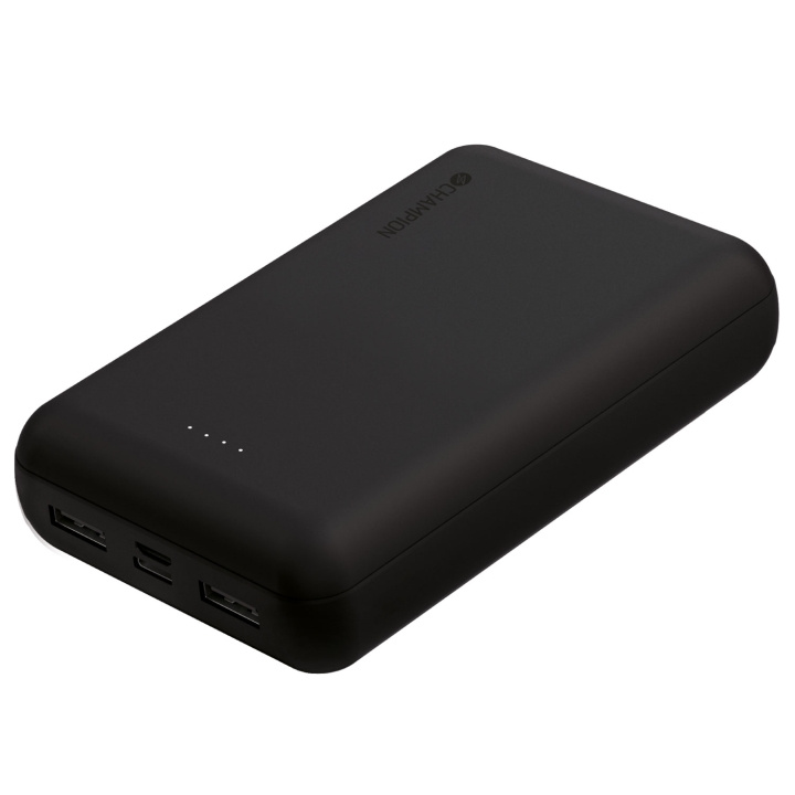 Champion PowerBank 10000 mAh in the group SMARTPHONE & TABLETS / Chargers & Cables / Powerbanks at TP E-commerce Nordic AB (C15095)