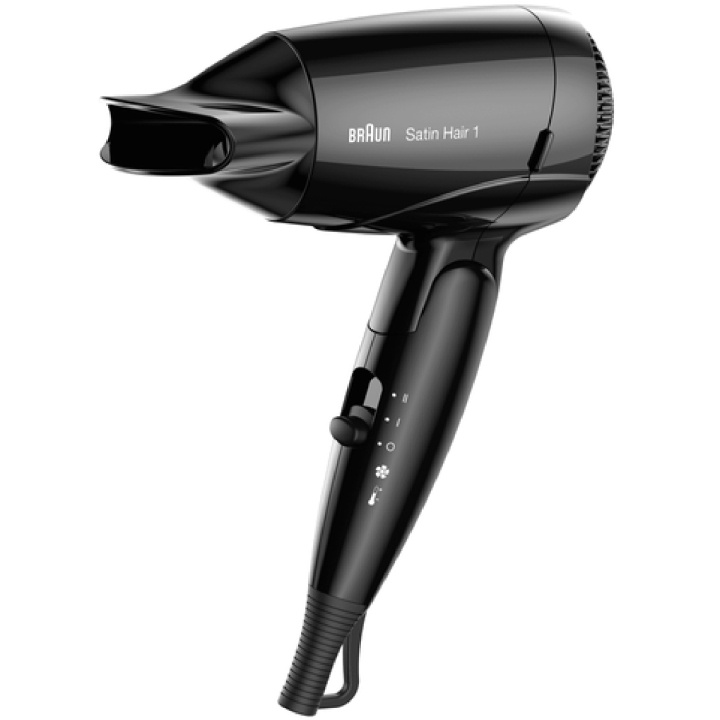 Braun Hårfön Satin Hair 1 HD130 in the group BEAUTY & HEALTH / Hair & Styling / Styling Tools / Hair dryer at TP E-commerce Nordic AB (C15164)
