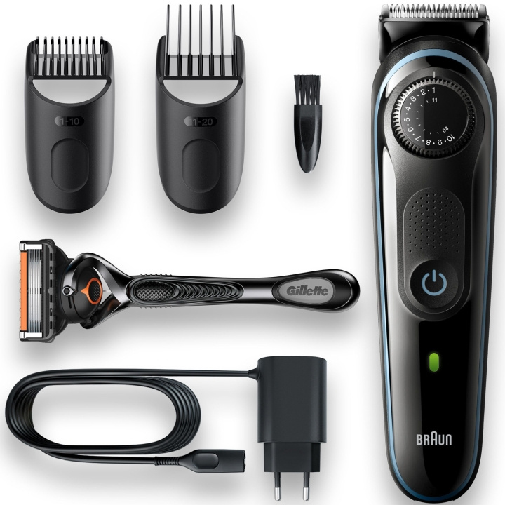 Braun Skäggtrimmer BT5340 in the group BEAUTY & HEALTH / Hair & Styling / Shaving & Trimming / Beard trimmer & Accessories at TP E-commerce Nordic AB (C15175)