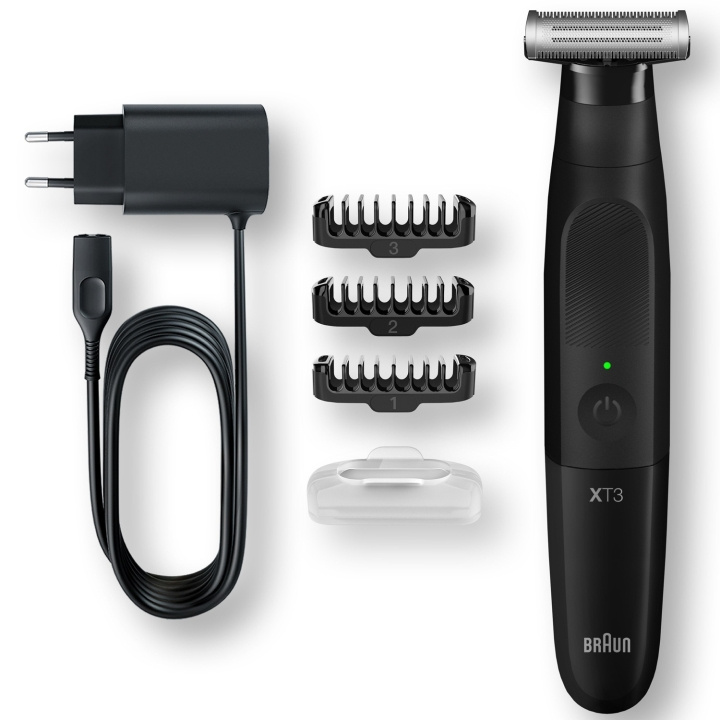 Braun Beard trimmer Series X XT3100 in the group BEAUTY & HEALTH / Hair & Styling / Shaving & Trimming / Beard trimmer & Accessories at TP E-commerce Nordic AB (C15182)