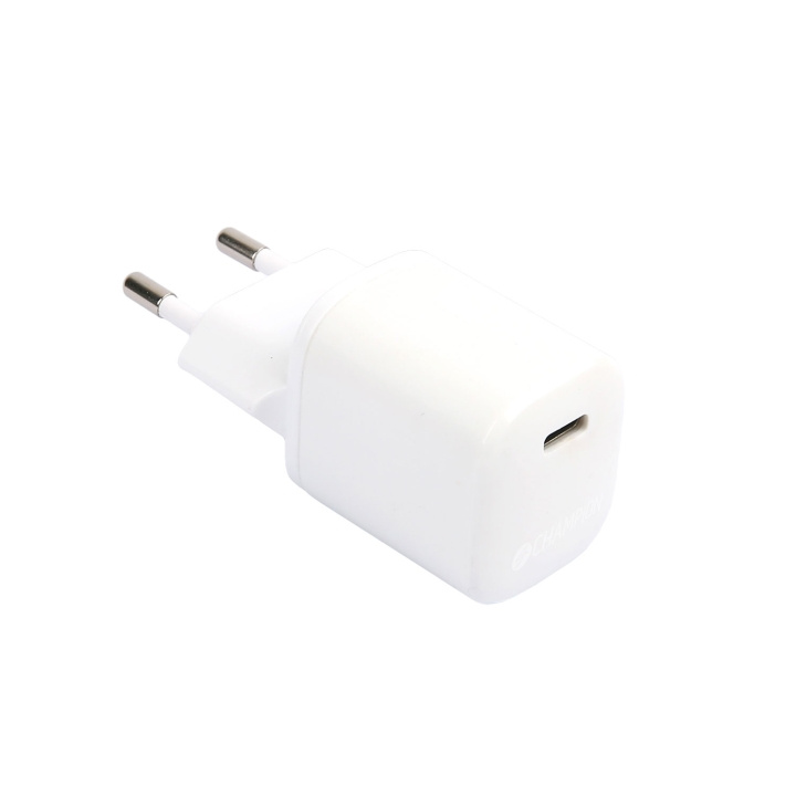 Champion Fast Charge USB-C PD 20W Vit in the group SMARTPHONE & TABLETS / Chargers & Cables / Wall charger / Wall charger USB at TP E-commerce Nordic AB (C15243)