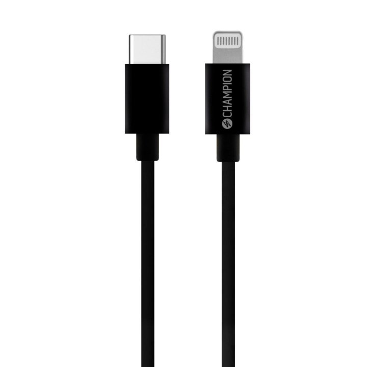 Champion Ladd&Synk kabel USB-C till Lig in the group SMARTPHONE & TABLETS / Chargers & Cables / Cables / Cables Type C at TP E-commerce Nordic AB (C15248)