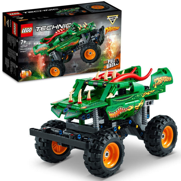 LEGO Technic - Monster Jam Dragon 42149 in the group TOYS, KIDS & BABY PRODUCTS / Toys / Building toys / Lego at TP E-commerce Nordic AB (C15352)