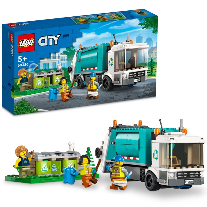 LEGO Återvinningsbil 60386 in the group TOYS, KIDS & BABY PRODUCTS / Toys / Building toys / Lego at TP E-commerce Nordic AB (C15362)