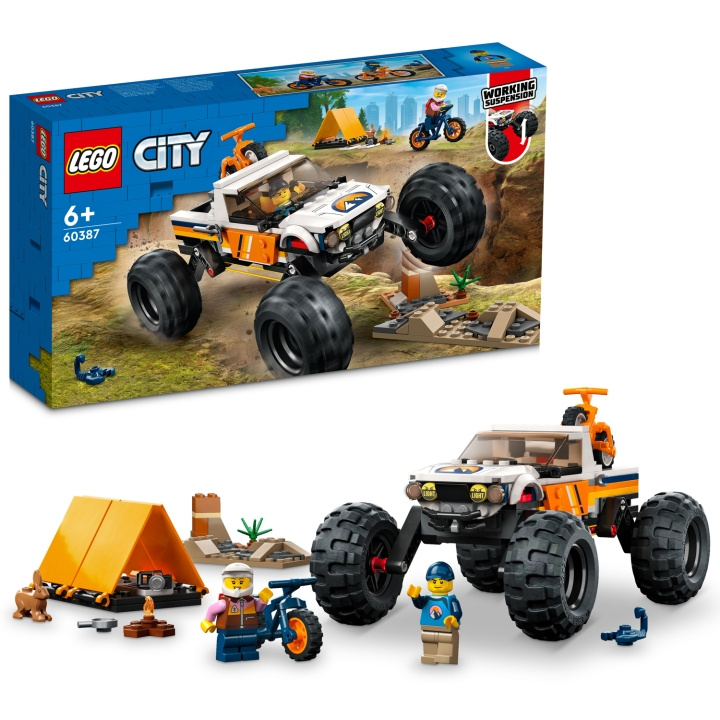 LEGO Terrängbilsäventyr 60387 in the group TOYS, KIDS & BABY PRODUCTS / Toys / Building toys / Lego at TP E-commerce Nordic AB (C15363)