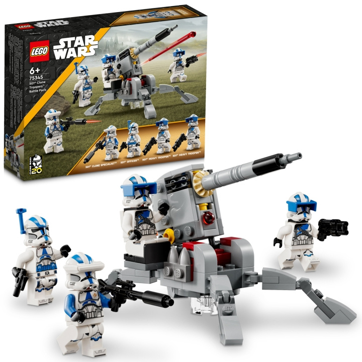 LEGO 501st Clone Troopers Battle Pack 75345 in the group TOYS, KIDS & BABY PRODUCTS / Toys / Building toys / Lego at TP E-commerce Nordic AB (C15407)