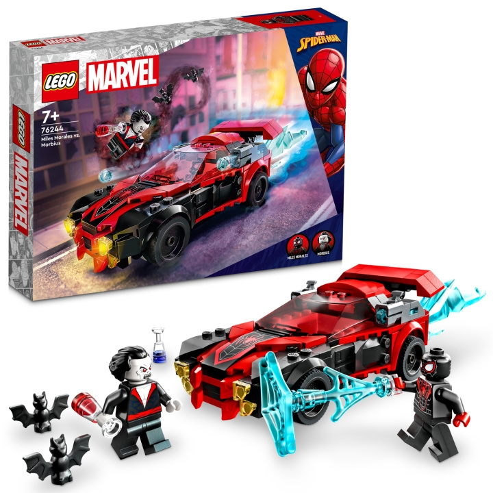 LEGO Miles Morales mot Morbius 76244 in the group TOYS, KIDS & BABY PRODUCTS / Toys / Building toys / Lego at TP E-commerce Nordic AB (C15412)