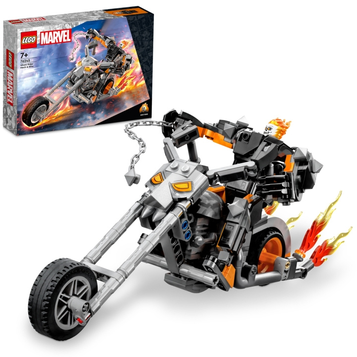 LEGO Ghost Rider robot och cykel 76245 in the group TOYS, KIDS & BABY PRODUCTS / Toys / Building toys / Lego at TP E-commerce Nordic AB (C15413)