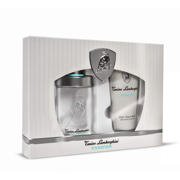 Giftset Lamborghini Essenza Edt 75ml + After Shave Balm 150ml in the group BEAUTY & HEALTH / Fragrance & Perfume / Perfumes / Perfume for him at TP E-commerce Nordic AB (C15464)