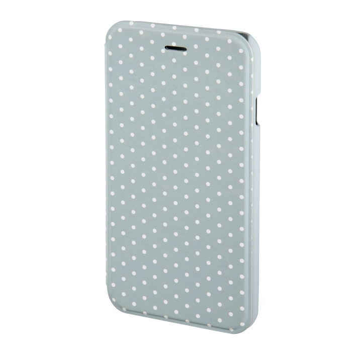 HAMA Mobilewallet DesignLine iPhone 6/7/8/SE Dots Glow Grey in the group SMARTPHONE & TABLETS / Phone cases / Apple / iPhone 6/6S at TP E-commerce Nordic AB (C15484)
