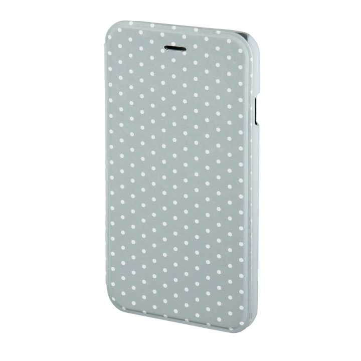 Hama Plånboksväska DesignLine iPhone 6/7/8/SE Dots Glow Grey in the group SMARTPHONE & TABLETS / Phone cases / Apple / iPhone 6/6S at TP E-commerce Nordic AB (C15484)