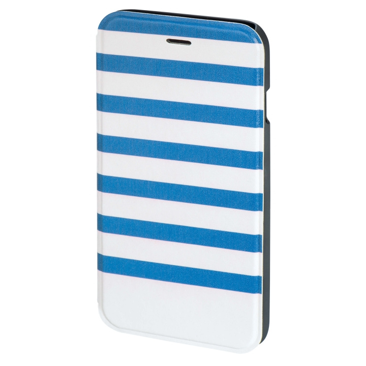 HAMA Mobilewallet DesignLine iPhone6/6S Stripe Blue/white in the group SMARTPHONE & TABLETS / Phone cases / Apple / iPhone 6/6S at TP E-commerce Nordic AB (C15487)