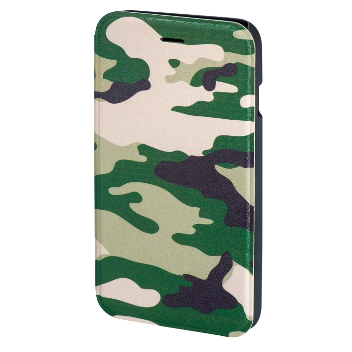Hama Plånboksväska DesignLine iPhone 6/7/8/SE Camo Green in the group SMARTPHONE & TABLETS / Phone cases / Apple / iPhone 6/6S at TP E-commerce Nordic AB (C15493)