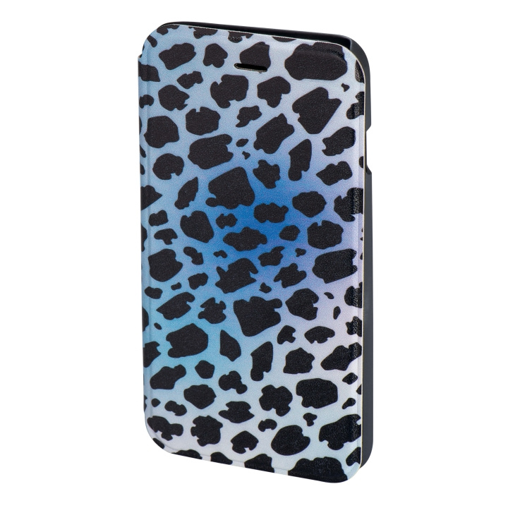 Hama Plånboksväska DesignLine iPhone6/6S Leopard Blå in the group SMARTPHONE & TABLETS / Phone cases / Apple / iPhone 6/6S at TP E-commerce Nordic AB (C15497)