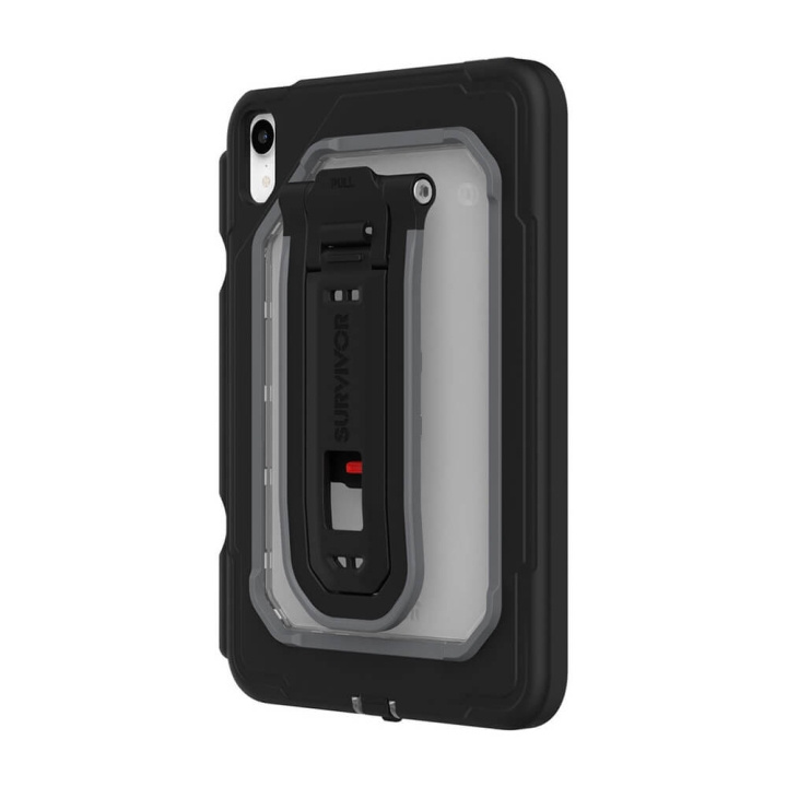 SURVIVOR Tablet Case Endurance iPad Mini 6 Black in the group SMARTPHONE & TABLETS / Tablet cases / Apple iPad at TP E-commerce Nordic AB (C15498)