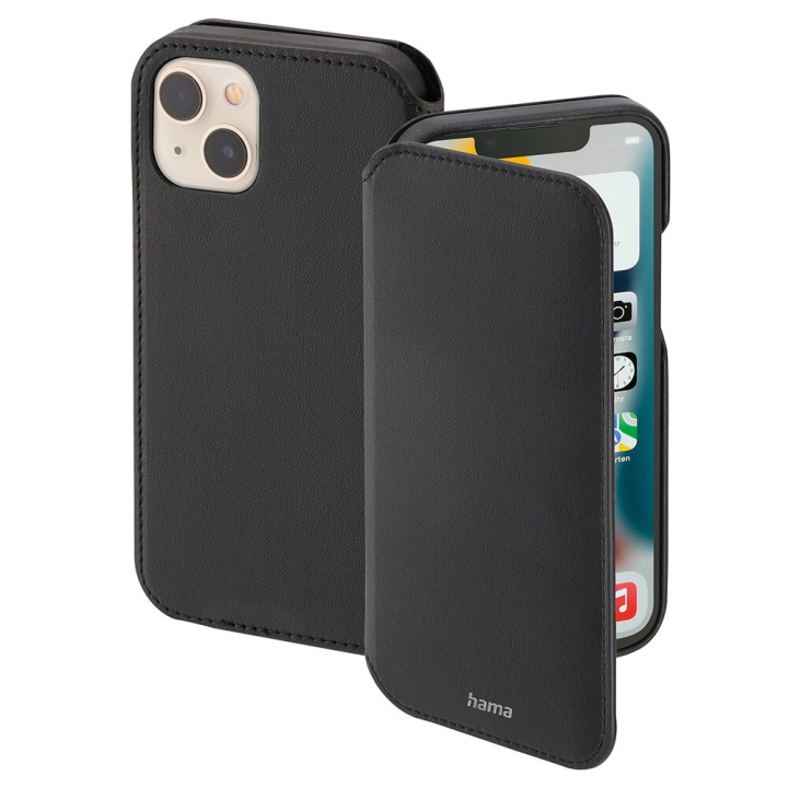 Hama MagLine Case for Apple iPhone 13 Black in the group SMARTPHONE & TABLETS / Phone cases / Apple / iPhone 13 / Wallet Case at TP E-commerce Nordic AB (C15539)