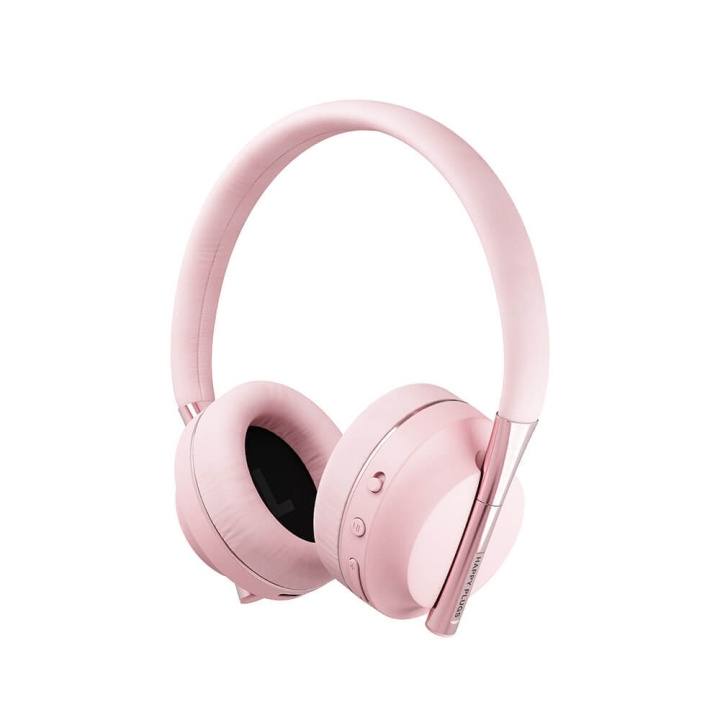 HAPPY PLUGS Play Headphone Over-Ear 85dB Wireless Pink/Gold in the group HOME ELECTRONICS / Audio & Picture / Headphones & Accessories / Headphones at TP E-commerce Nordic AB (C15586)