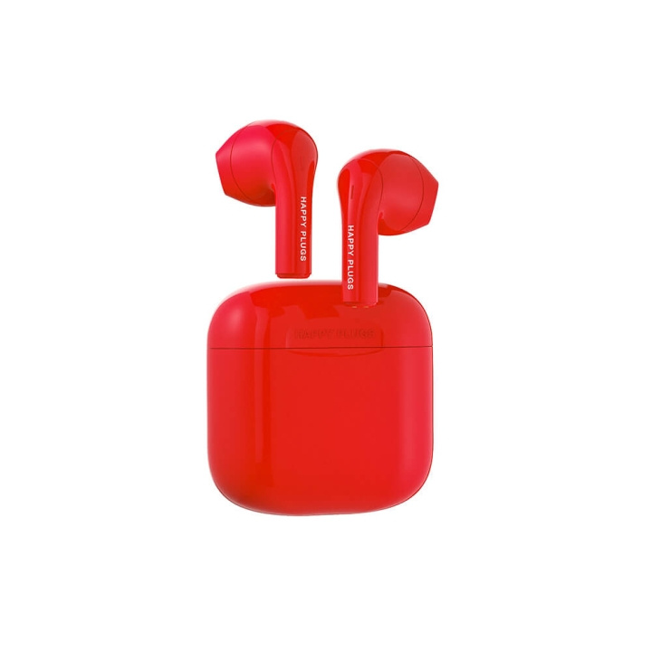 HAPPY PLUGS Joy Headphone In-Ear TWS Red in the group HOME ELECTRONICS / Audio & Picture / Headphones & Accessories / Headphones at TP E-commerce Nordic AB (C15590)