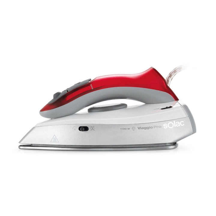 SOLAC Viaggio Pro Travel Iron 1100 W Power in the group HOME, HOUSEHOLD & GARDEN / Clothes care / Irons at TP E-commerce Nordic AB (C15621)