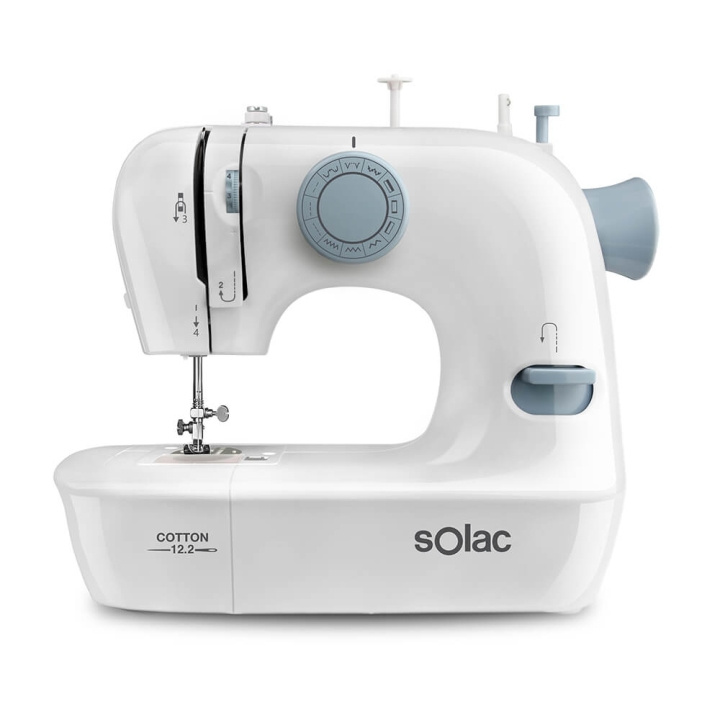 SOLAC Compact Sewing Machine in the group HOME, HOUSEHOLD & GARDEN / Household appliances / Sewing machine & Accessories / Sewing machines at TP E-commerce Nordic AB (C15623)