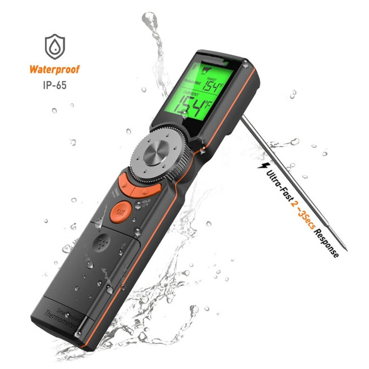 TERMOMETERFABRIKEN Thermometer Meat Digital with Timer in the group HOME, HOUSEHOLD & GARDEN / Kitchen utensils / Frying Thermometers at TP E-commerce Nordic AB (C15651)