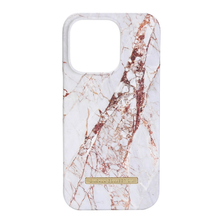Onsala Phone Case iPhone 14 Pro White Rhino Marble in the group SMARTPHONE & TABLETS / Phone cases / Apple / iPhone 14 at TP E-commerce Nordic AB (C15660)