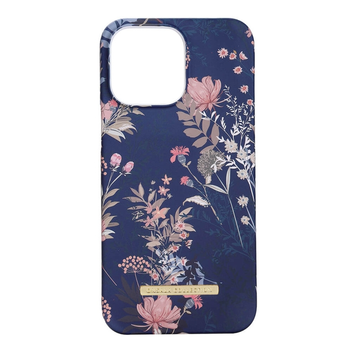 Onsala Phone Case iPhone 14 Pro Max Dark Flower in the group SMARTPHONE & TABLETS / Phone cases / Apple / iPhone 14 at TP E-commerce Nordic AB (C15665)