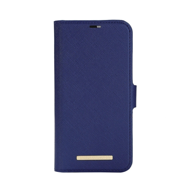 ONSALA Wallet Case Eco Navy Blue - iPhone 14 Plus in the group SMARTPHONE & TABLETS / Phone cases / Apple / iPhone 14 at TP E-commerce Nordic AB (C15671)