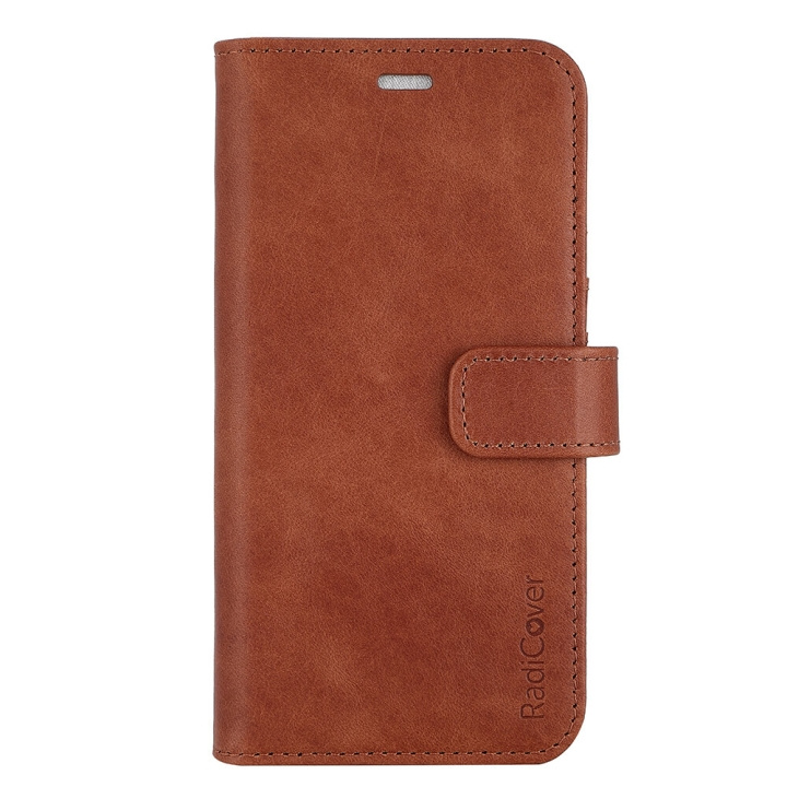 RADICOVER Wallet Case Anti Radiation 2in1 Brown - iPhone 13/14 in the group SMARTPHONE & TABLETS / Phone cases / Apple / iPhone 14 at TP E-commerce Nordic AB (C15686)