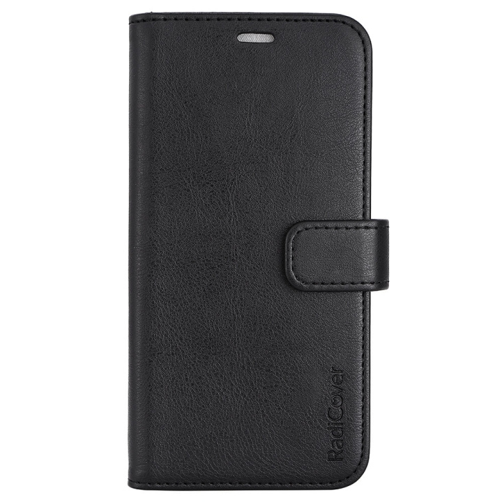 RADICOVER Wallet Case Anti-Radiation Flipcover Black - iPhone 13/14 in the group SMARTPHONE & TABLETS / Phone cases / Apple / iPhone 14 at TP E-commerce Nordic AB (C15688)