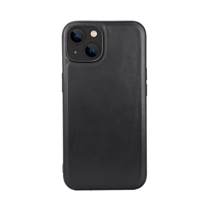 Buffalo Phone Case Leather MagSeries Black - iPhone 13/14 in the group SMARTPHONE & TABLETS / Phone cases / Apple / iPhone 14 at TP E-commerce Nordic AB (C15697)
