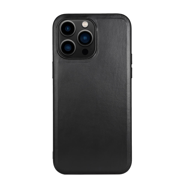 Buffalo Phone Case Leather MagSeries Black - iPhone 14 Pro Max in the group SMARTPHONE & TABLETS / Phone cases / Apple / iPhone 14 at TP E-commerce Nordic AB (C15700)