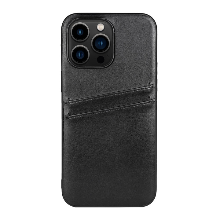 BUFFALO Phone Case PU Black - iPhone 14 Pro Max in the group SMARTPHONE & TABLETS / Phone cases / Apple / iPhone 14 at TP E-commerce Nordic AB (C15704)