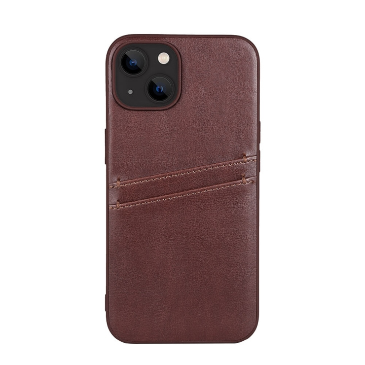 BUFFALO Phone Case PU Brown - iPhone 13/14 in the group SMARTPHONE & TABLETS / Phone cases / Apple / iPhone 14 at TP E-commerce Nordic AB (C15705)