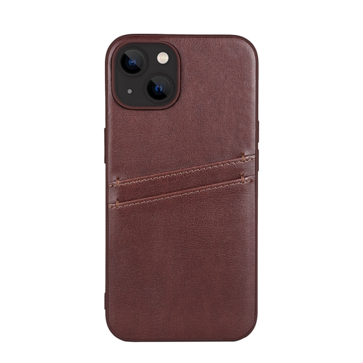 Buffalo Phone Case PU Brown - iPhone 13/14 in the group SMARTPHONE & TABLETS / Phone cases / Apple / iPhone 14 at TP E-commerce Nordic AB (C15705)