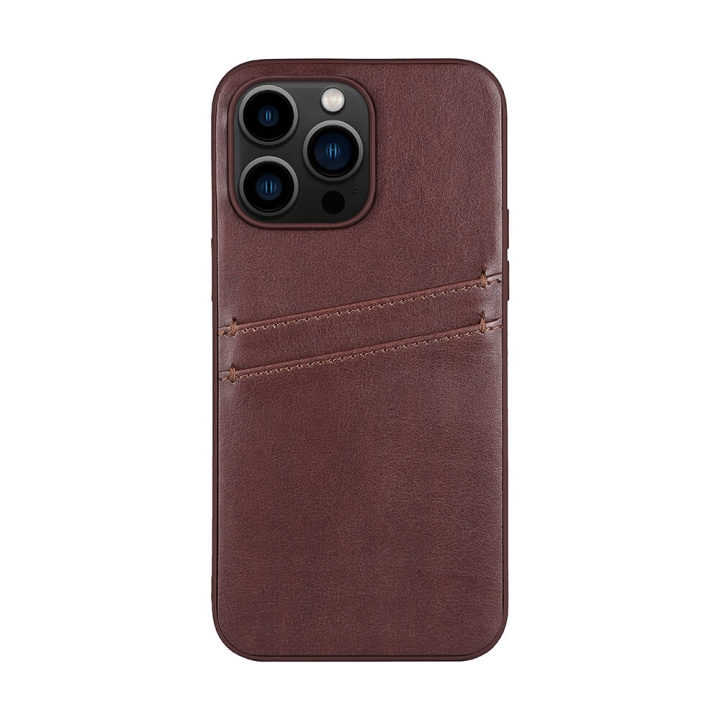 BUFFALO Phone Case PU Brown - iPhone 14 Pro Max in the group SMARTPHONE & TABLETS / Phone cases / Apple / iPhone 14 at TP E-commerce Nordic AB (C15708)