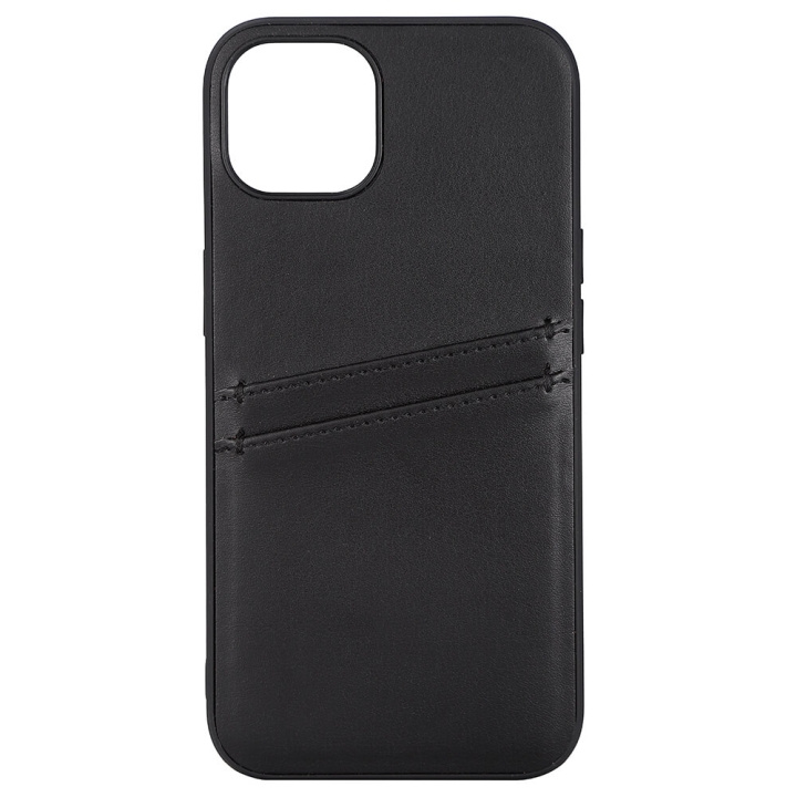 BUFFALO Phone Case PU Black - iPhone 13 in the group SMARTPHONE & TABLETS / Phone cases / Apple / iPhone 13 / Cases at TP E-commerce Nordic AB (C15722)