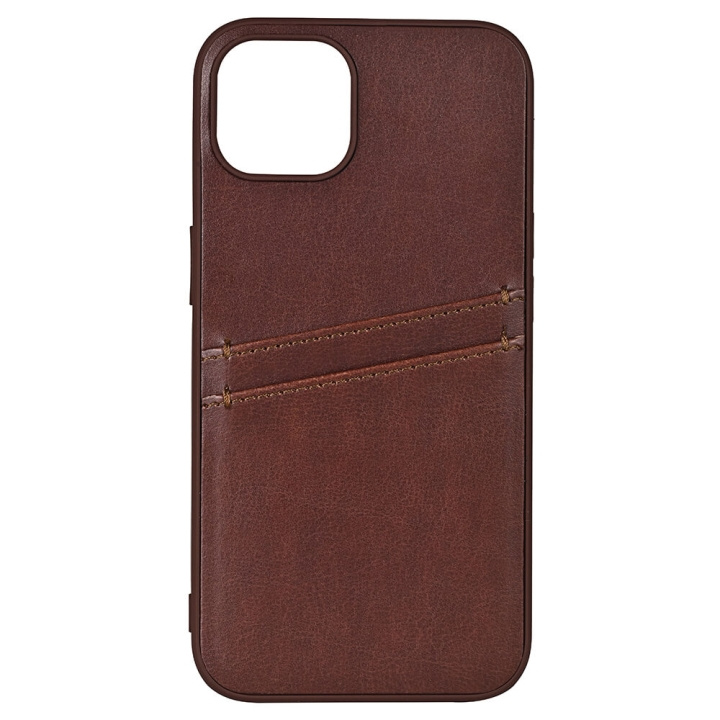 Buffalo Phone Case PU Brown - iPhone 13 in the group SMARTPHONE & TABLETS / Phone cases / Apple / iPhone 13 / Cases at TP E-commerce Nordic AB (C15723)