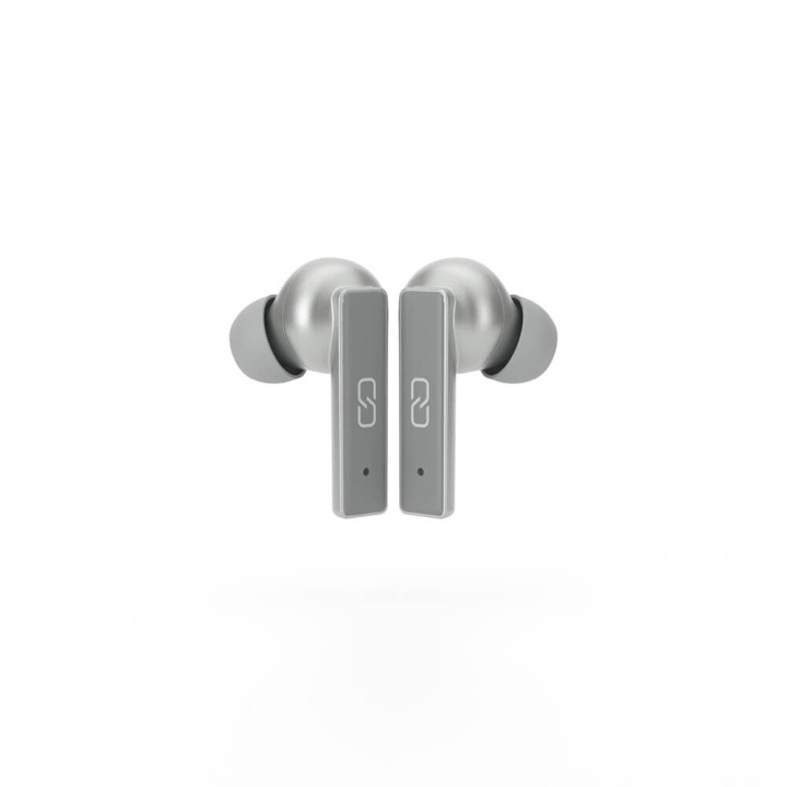 LEDWOOD Headphone Titan TWS True Wireless In-Ear Silver in the group HOME ELECTRONICS / Audio & Picture / Headphones & Accessories / Headphones at TP E-commerce Nordic AB (C15787)