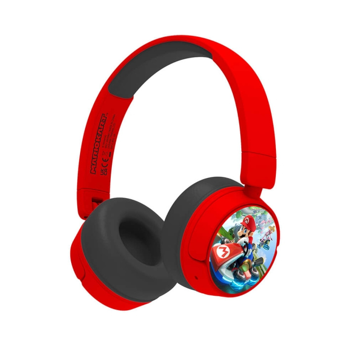 Super Mario Headphone On-Ear Junior Wireless 85dB/95dB in the group HOME ELECTRONICS / Audio & Picture / Headphones & Accessories / Headphones at TP E-commerce Nordic AB (C15800)
