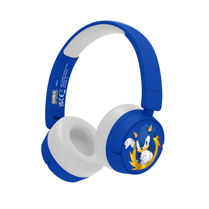 SONIC BOOM Headphone On-Ear Junior Wireless 85dB/95dB in the group HOME ELECTRONICS / Audio & Picture / Headphones & Accessories / Headphones at TP E-commerce Nordic AB (C15801)