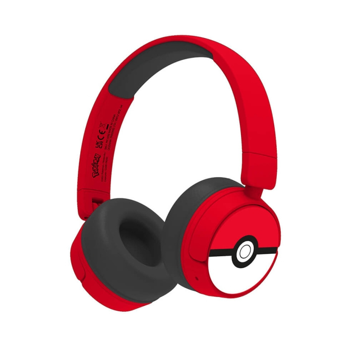 POKEMON Headphone On-Ear Junior Wireless 85dB/95dB in the group HOME ELECTRONICS / Audio & Picture / Headphones & Accessories / Headphones at TP E-commerce Nordic AB (C15802)